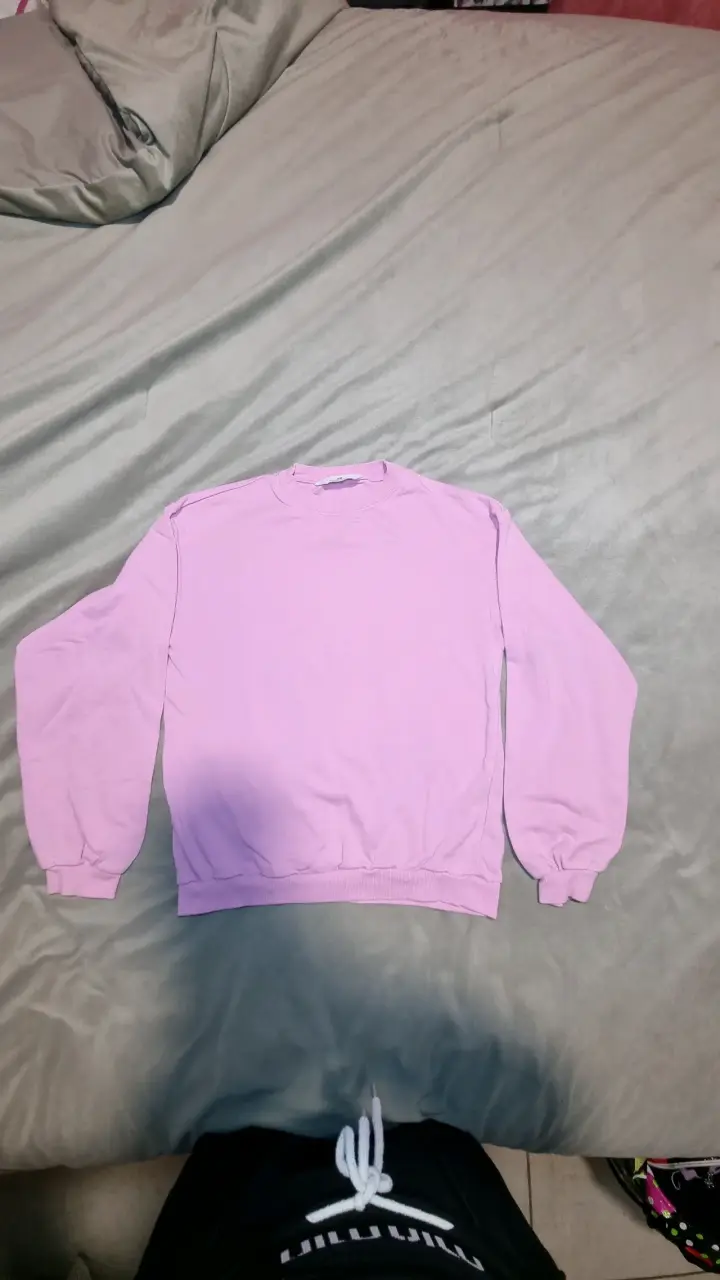 Polerón rosado unisex de algodón - 2