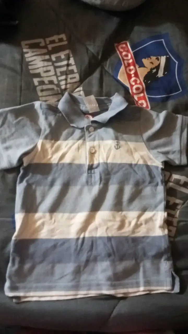 Polera Polo Rayada H&M para Niño - 1