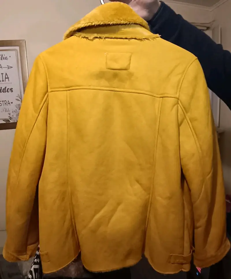 Chaqueta de mujer amarilla con forro de piel sintética Fiorucci - 2