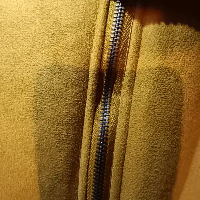 Chaqueta de mujer amarilla con forro de piel sintética Fiorucci - miniatura 6