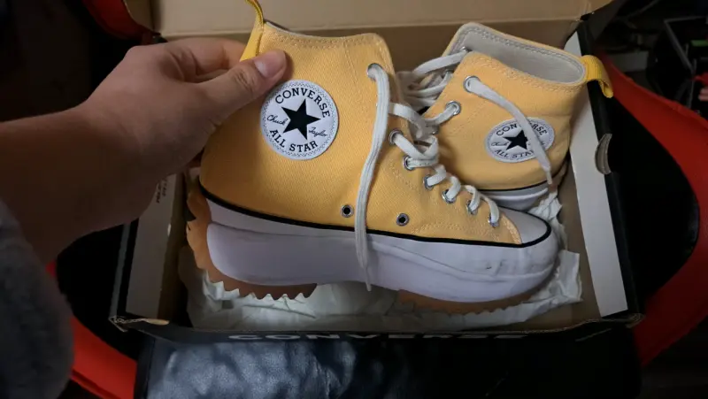 Zapatillas Converse All Star amarillas - 2