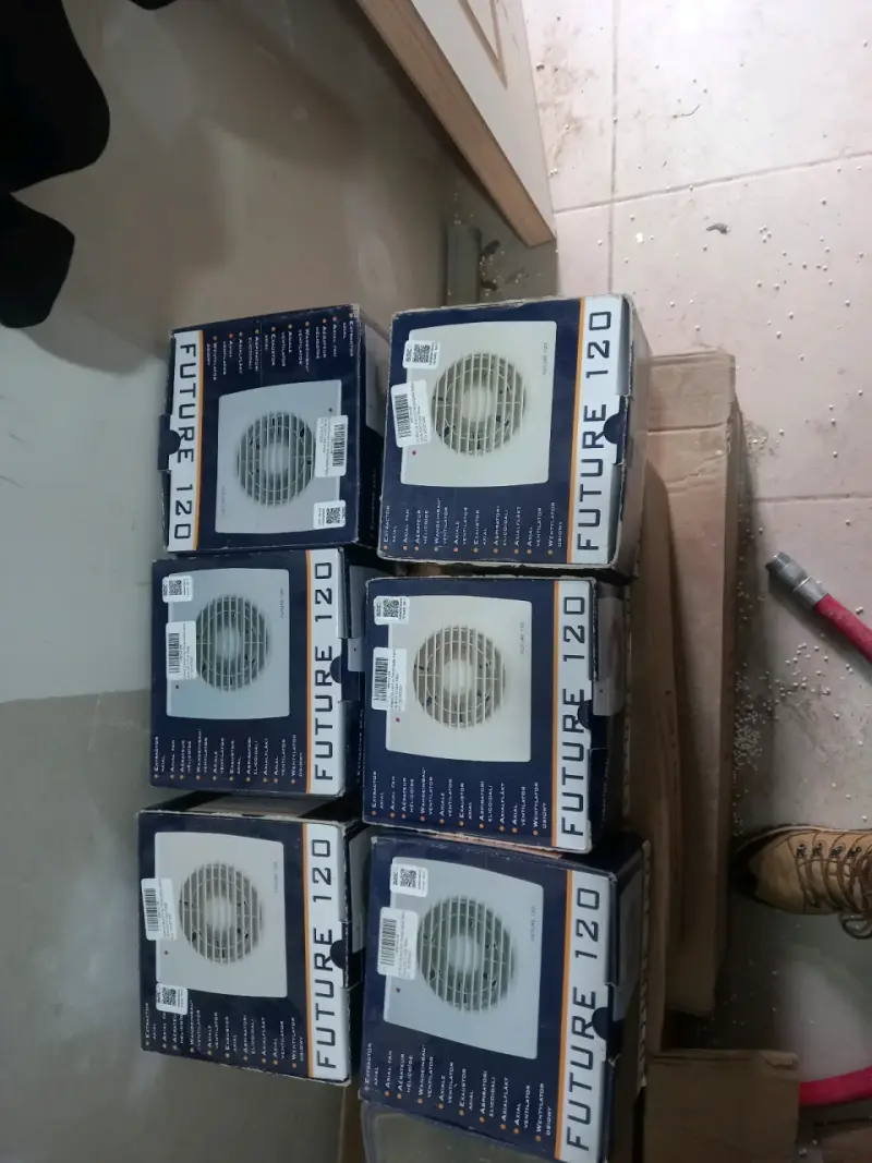 Extractor de Aire Axial Future 120 Blanco - 2
