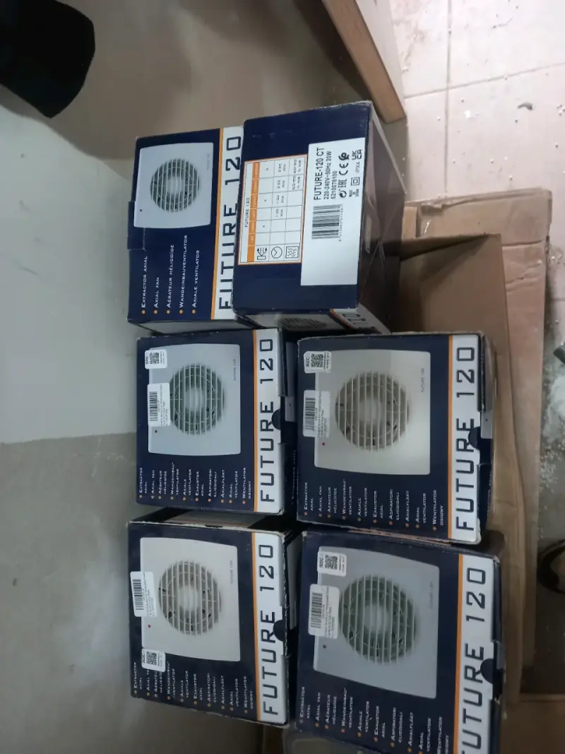 Extractor de Aire Axial Future 120 Blanco - 3