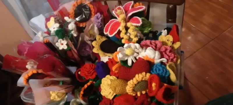 Ramos o Flores a crochet - 1