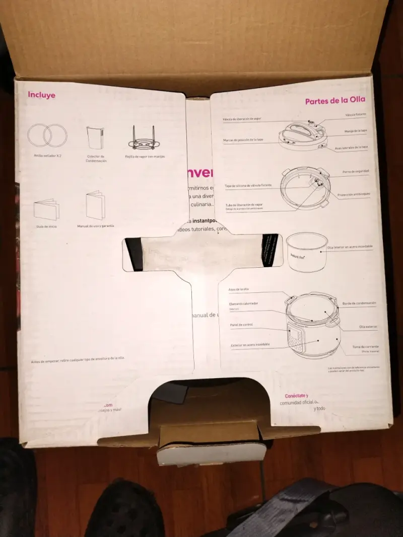 Olla a presión multifunción Instant Pot Duo 5.7L - 2