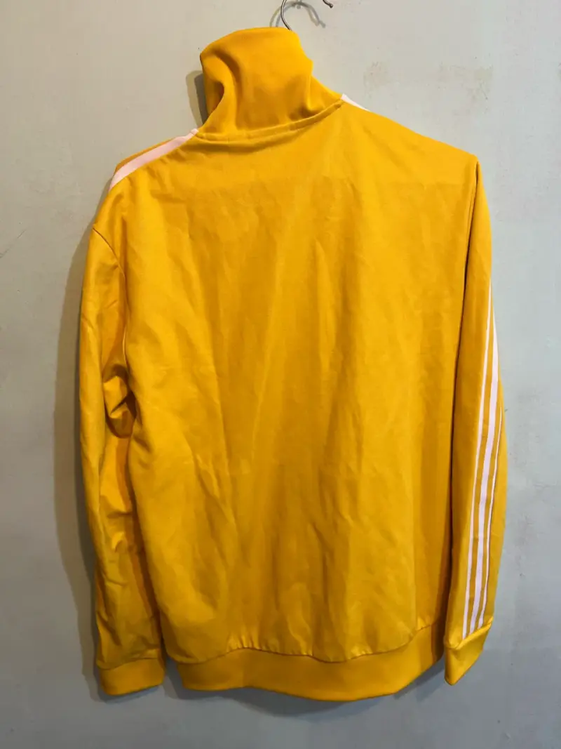 Chaqueta deportiva amarilla Adidas con cierre - 4