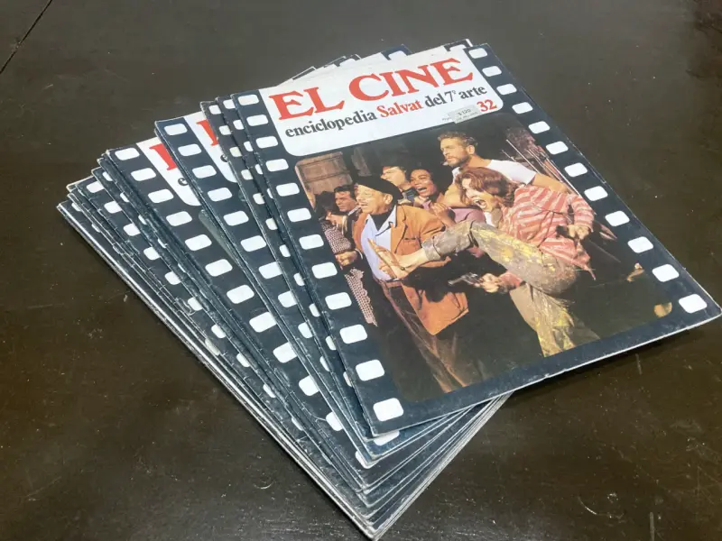 Colección de revistas El Cine Enciclopedia Salvat del 7° Arte - 1