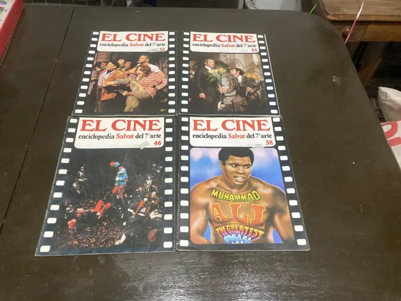 Colección de revistas El Cine Enciclopedia Salvat del 7° Arte - 4