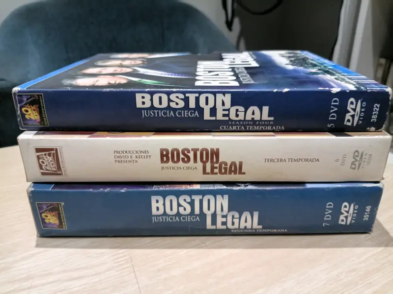 Colección de DVDs Boston Legal Temporadas 2 a 4 - 2