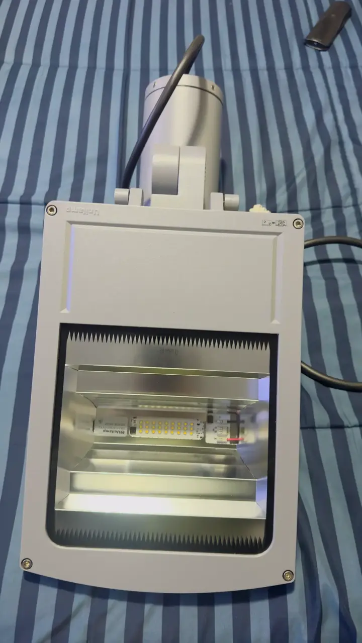 Reflector LED para exteriores blanco - 2