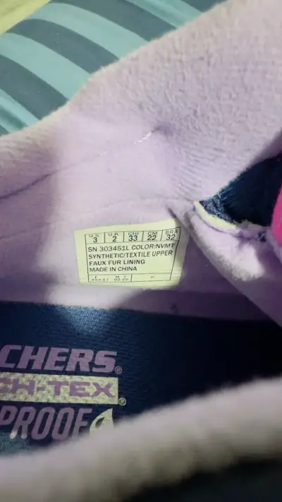 Zapatillas Skechers Tex Impermeables para N33 Niña - miniatura 3