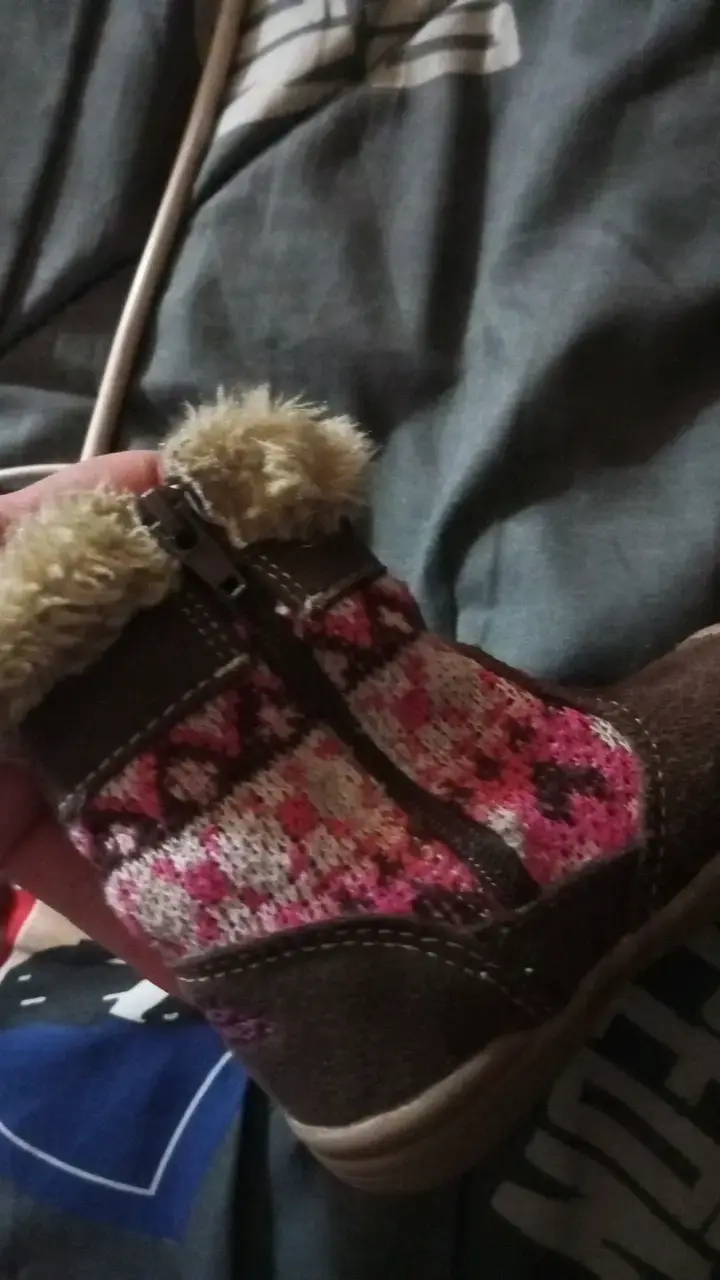 Botas de invierno para niña con forro de - 3