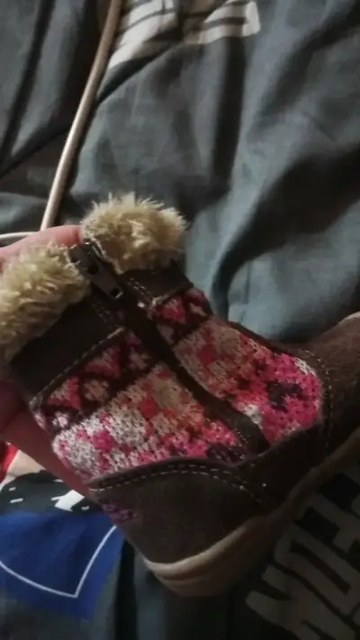 Botas de invierno para niña con forro de - miniatura 3