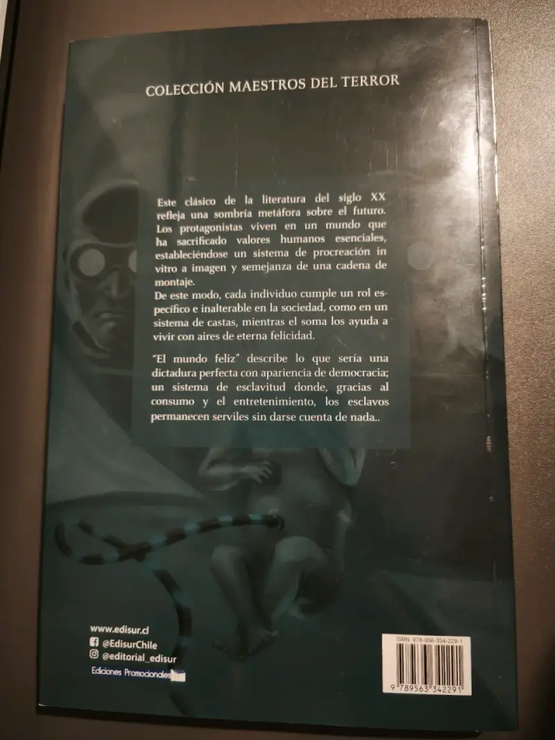 Libro 'Un Mundo Feliz' de Aldous Huxley - 2
