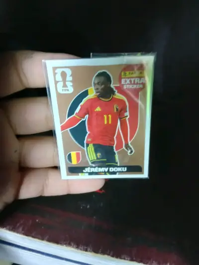 Lámina FIFA Extra Sticker de Jérémy Doku - miniatura 3