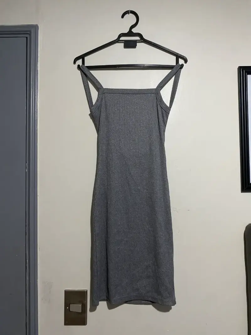 Vestido Gris Talla S - 1