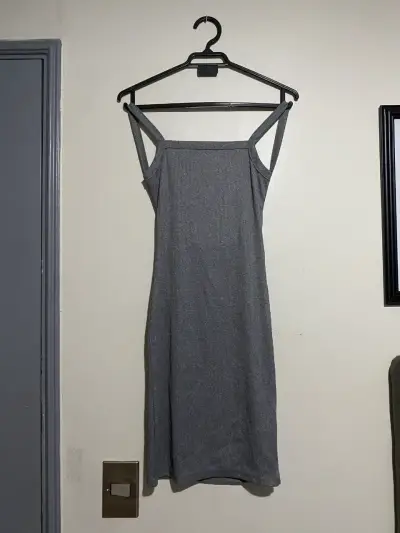 Vestido Gris Talla S - miniatura 1