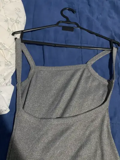 Vestido Gris Talla S - miniatura 2
