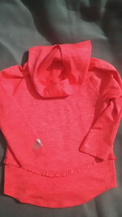 Polerón rojo para bebé Adidas 18 meses - miniatura 2