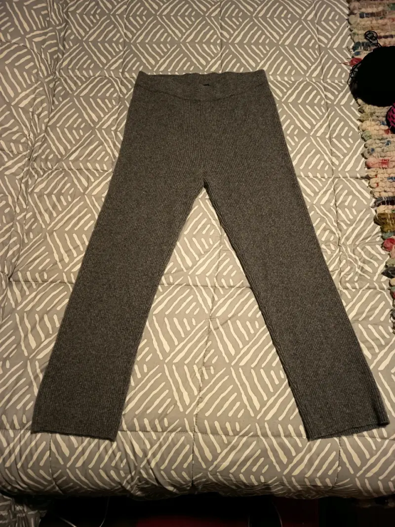Pantalones acampanados con estampado de cebra - 3