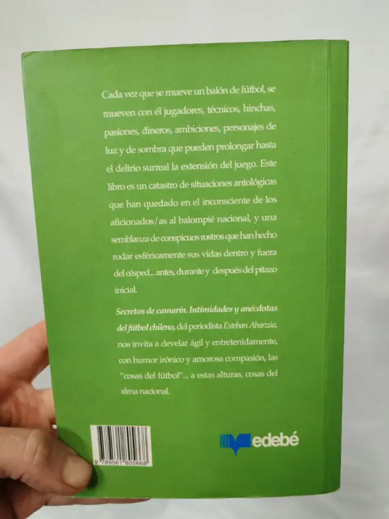 Libro Secretos de Camarín de Esteban Abarzúa - 2