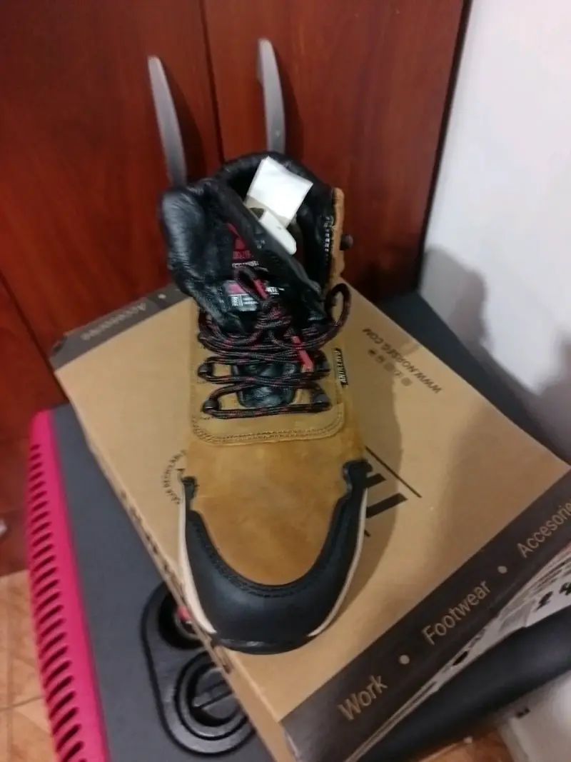 Botas de seguridad Norseg Anticlavo marrón - 5