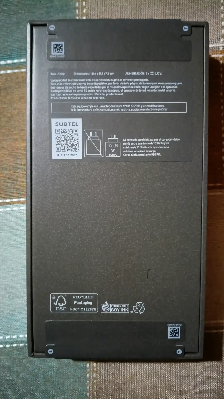 Smartphone Galaxy S26 con Caja Original - 2