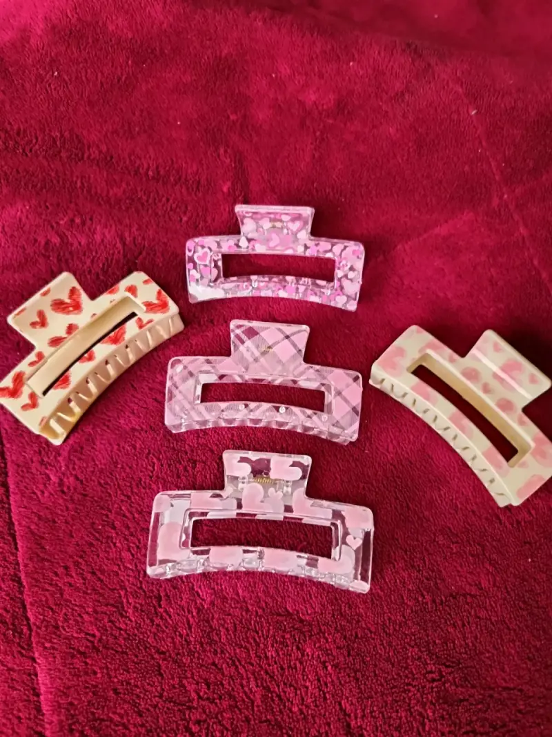Set de pinzas para el cabello de colores variados - 2