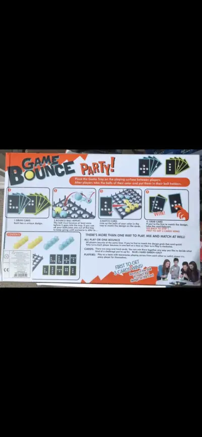 Juego de Mesa Game Bounce Party - miniatura 2