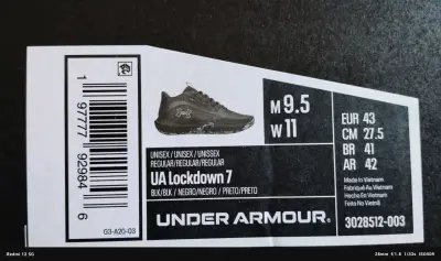 Zapatillas Under Armour Lockdown 7 negra - miniatura 4