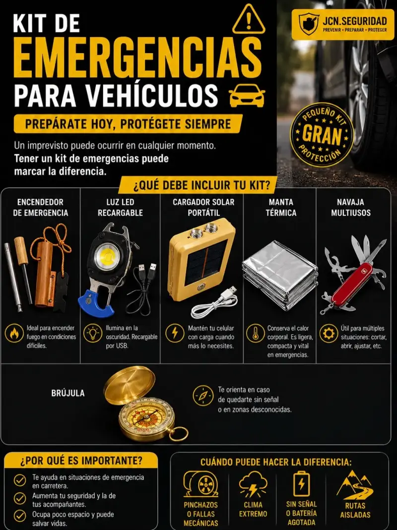 Mochila de emergencia completa y kit - 3