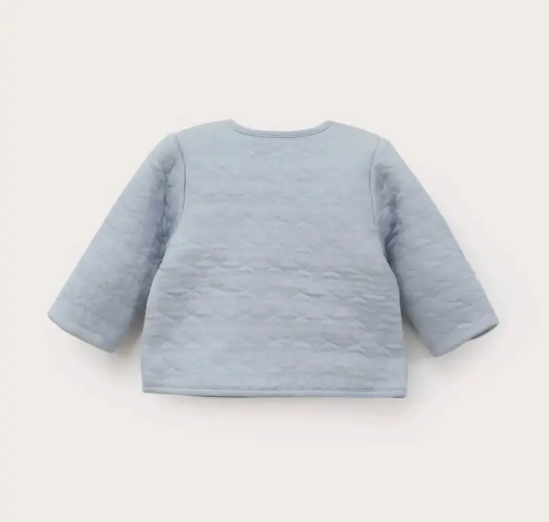Chaqueta de bebé celeste - Opaline - 2