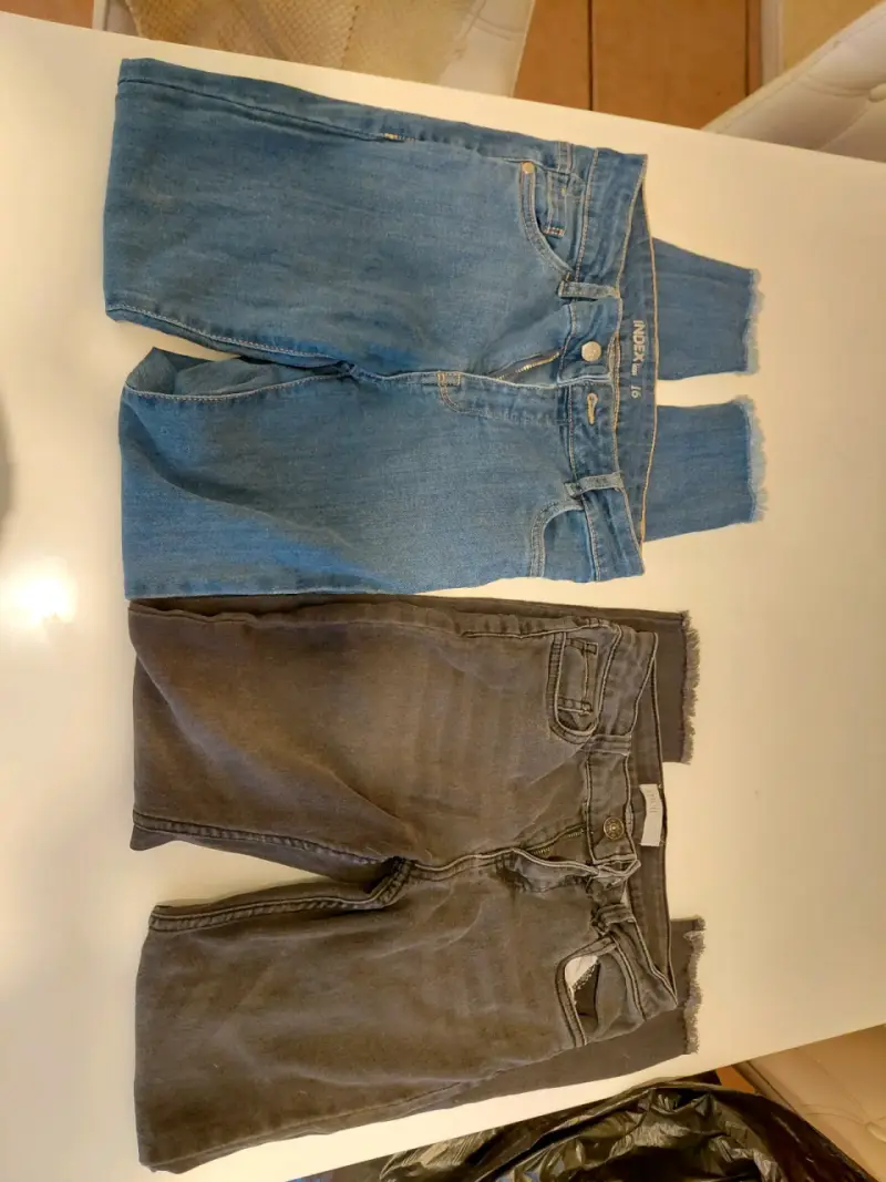 Lote de jeans niña tallas 14 y 16 - 2