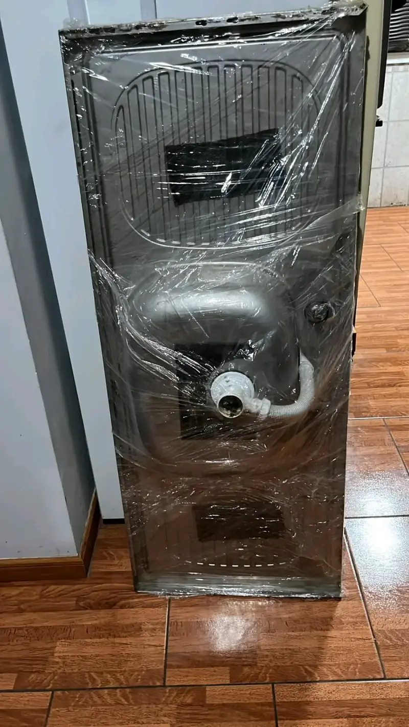 Lavaplatos de acero inoxidable con escurridor - 2