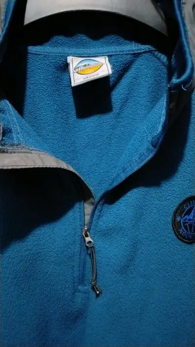 Polar Hombre azul petrol con cierre medio - miniatura 3