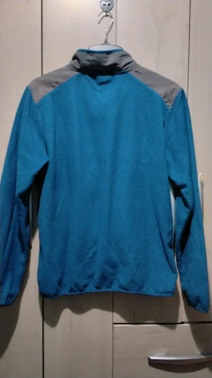 Polar Hombre azul petrol con cierre medio - 4