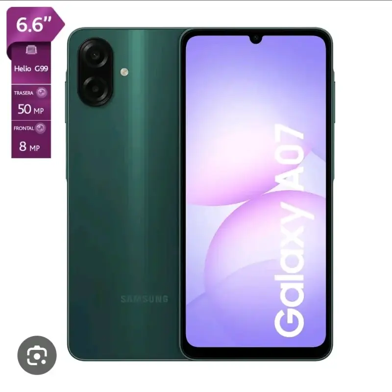 Samsung Galaxy A07 6.6 pulgadas 50 MP