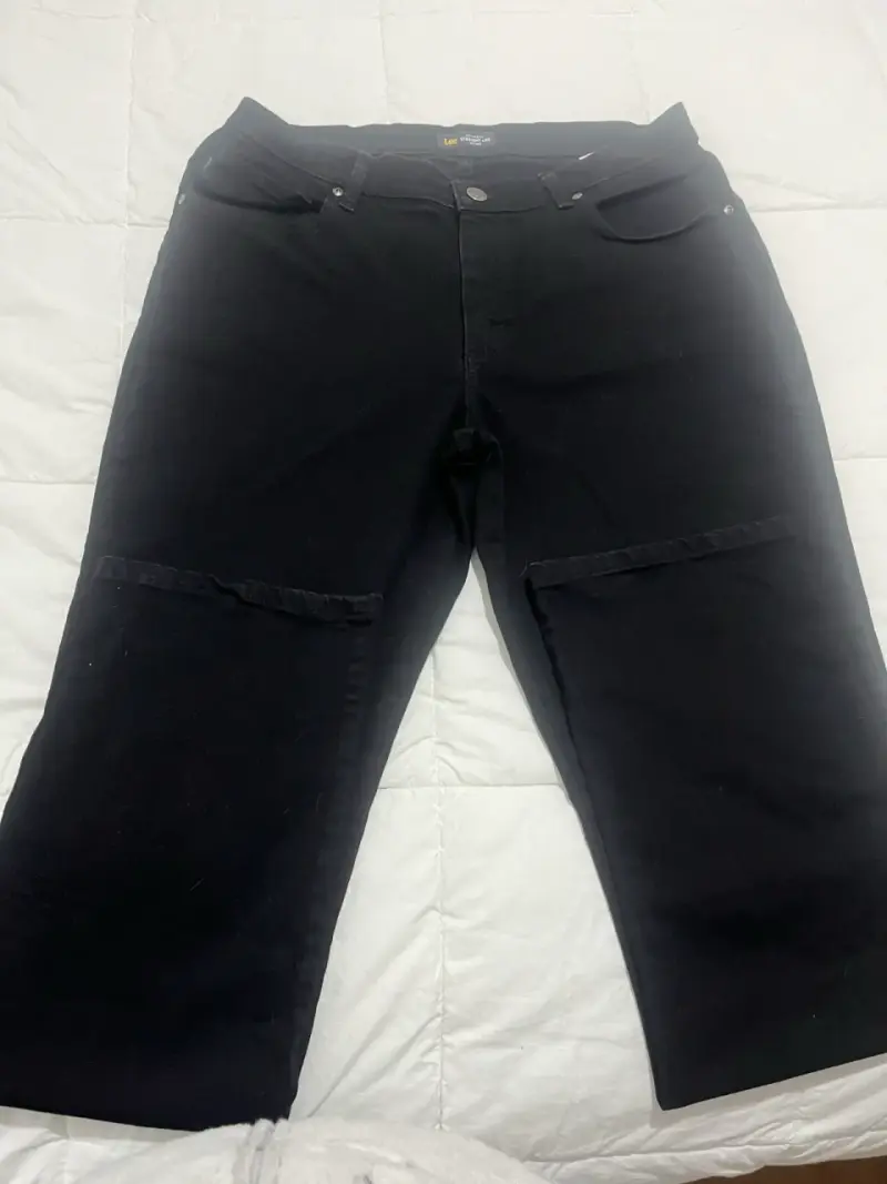 Pantalones negros Lee para mujer