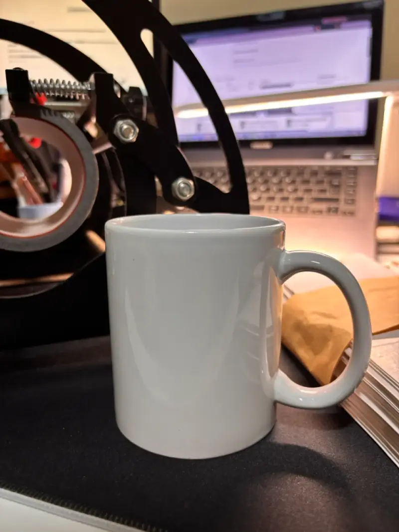 Máquina de estampado de tazas 11 oz + 25 tazones - 4
