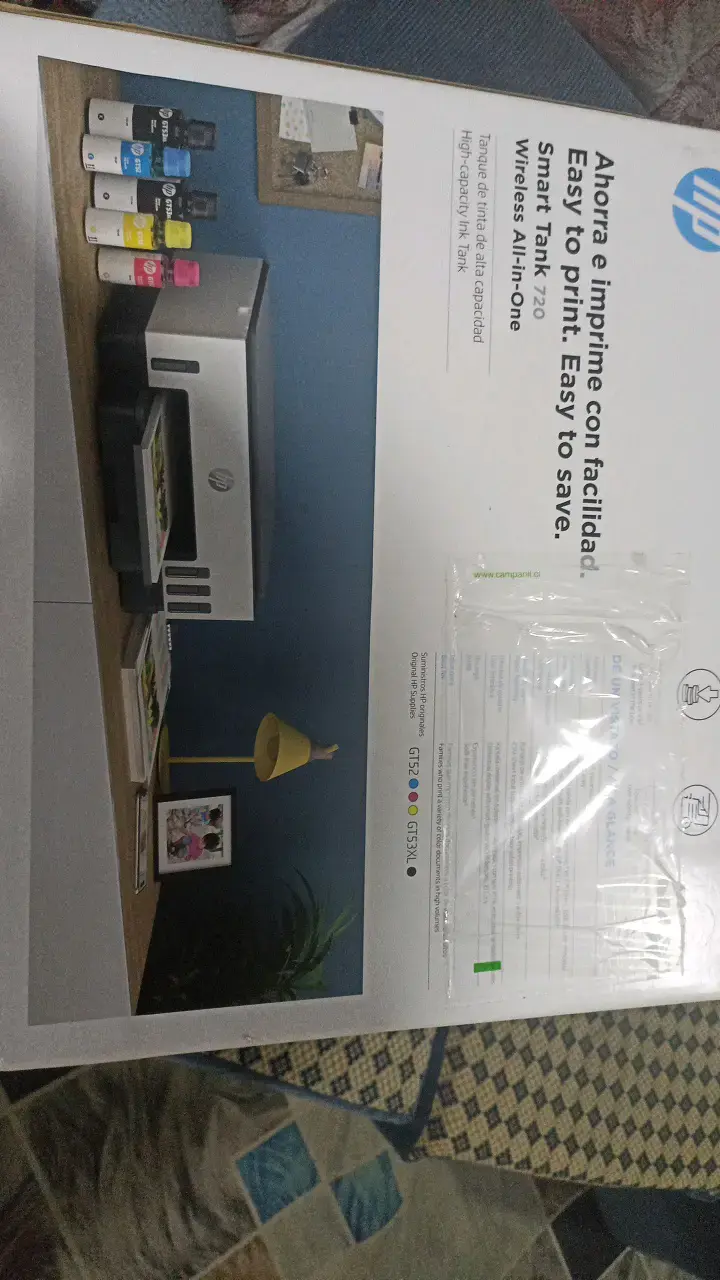 Impresora HP Smart Tank 720 inalámbrica - 1