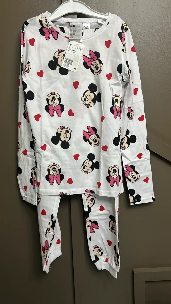 Pijama infantil H&M Disney Minnie Mouse