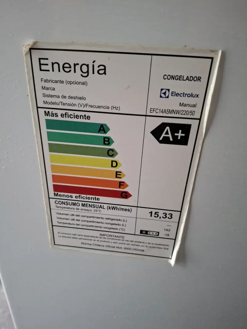 Congelador horizontal Electrolux A+ eficiente - 3