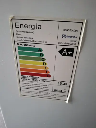 Congelador horizontal Electrolux A+ eficiente - miniatura 3