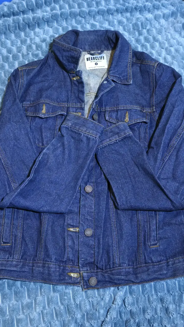 Chaqueta de mezclilla azul Bearcliff