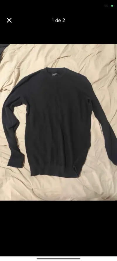 Suéter negro Basement talla S - miniatura 1