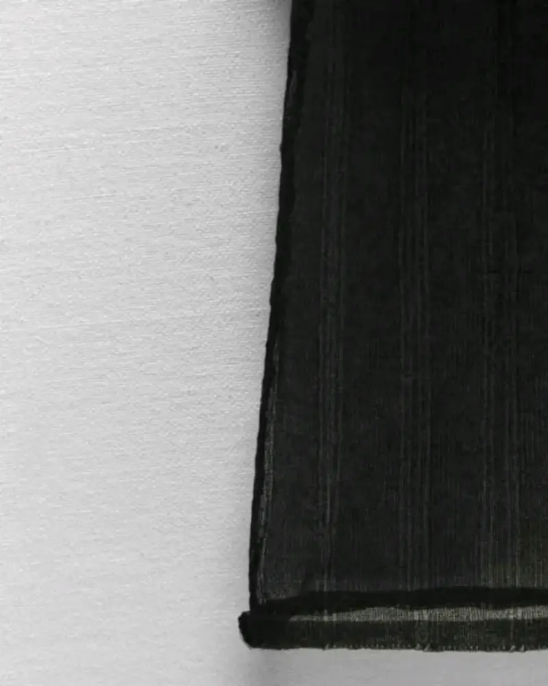 Vestido Zara negro con volantes para mujer - 4