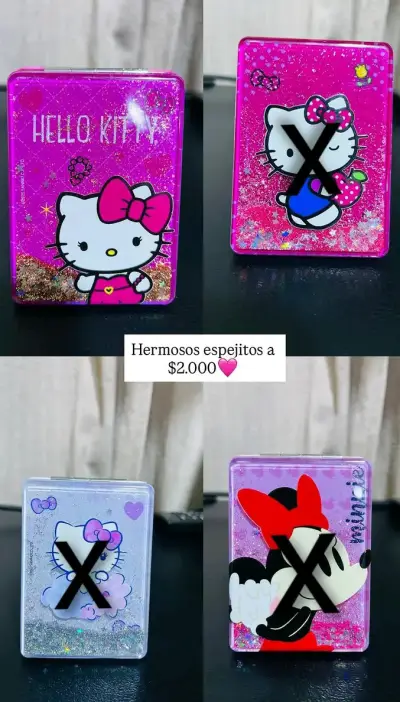 Espejos compactos de personajes animados - miniatura 2