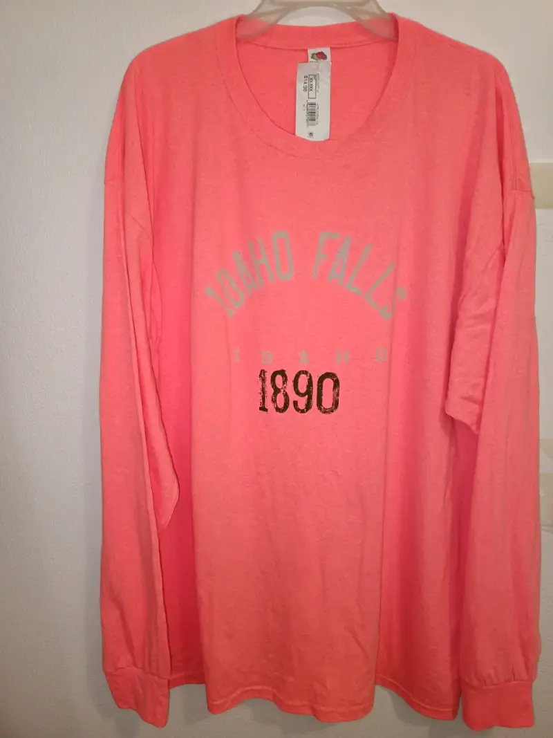 Polera manga larga coral Idaho Falls
