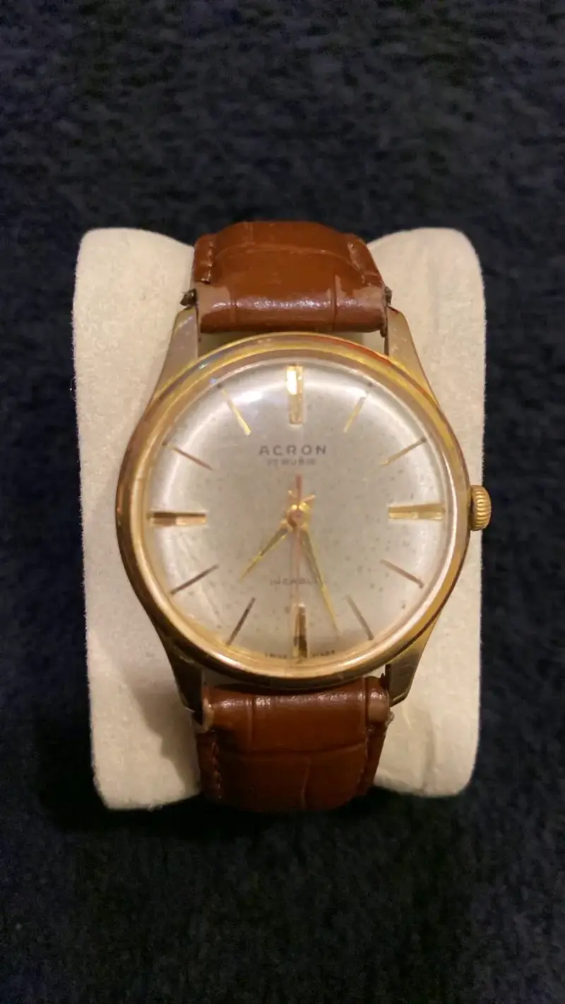 Reloj Acron 17 Rubis enchapado - 2