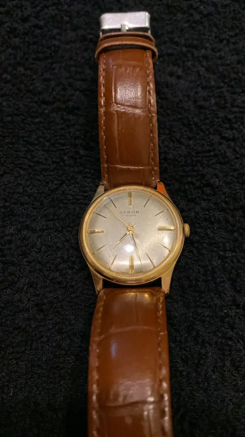 Reloj Acron 17 Rubis enchapado - 3